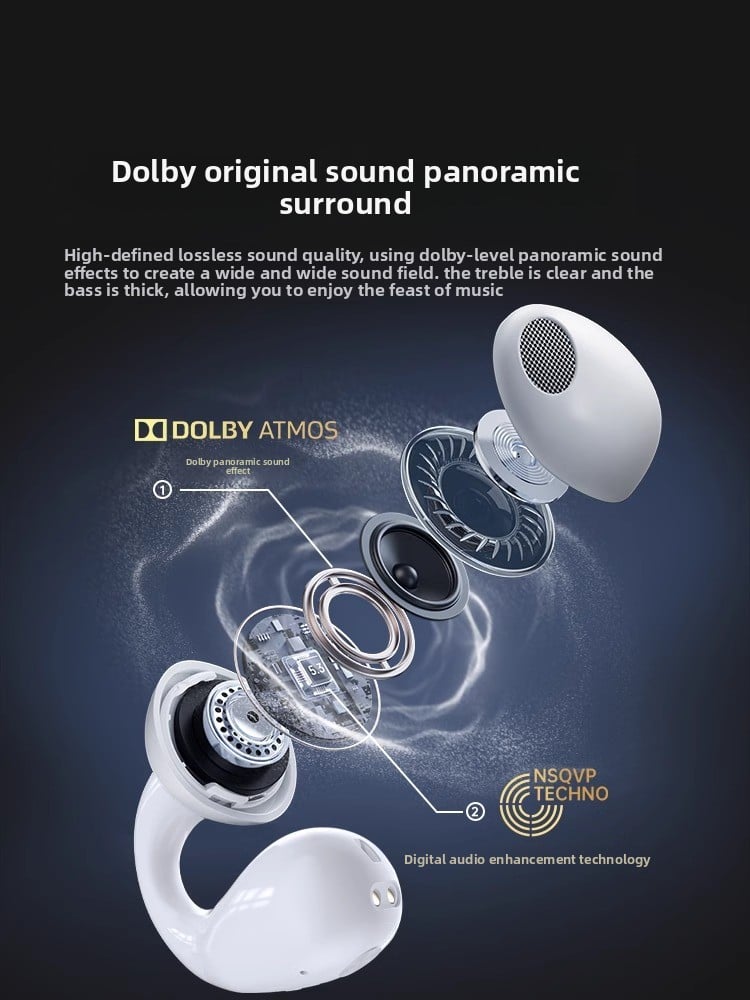 Over-ear running sports headphones