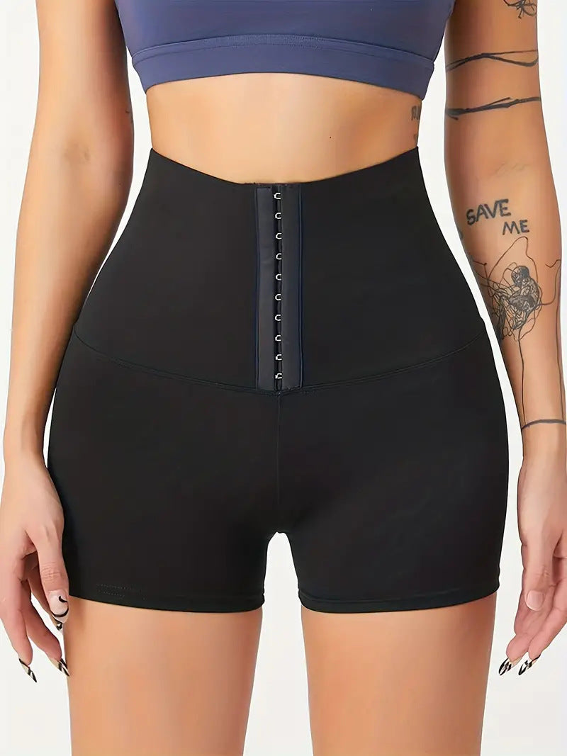 High-waisted sports shaping pants