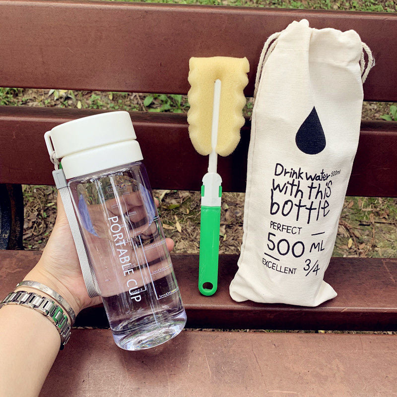 Portable Plastic Water Cup with Shockproof Design