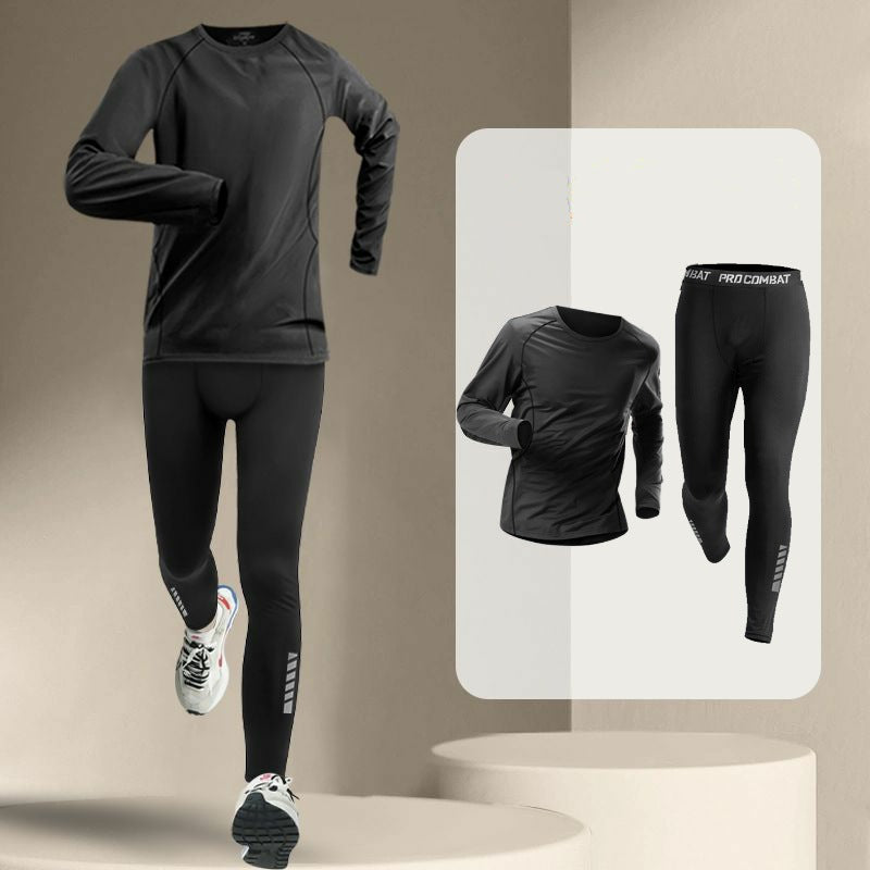 Thick-fabric warm-up suit, quick-drying clothes