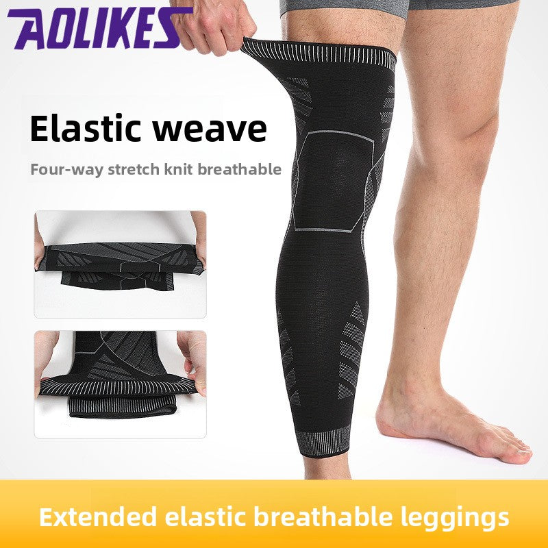 Compression Sports Leg Guards for Running and Cycling