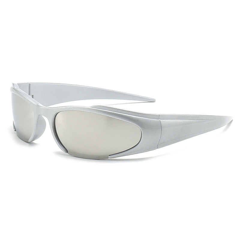 Futuristic UV400 Sunglasses for Outdoor Sports