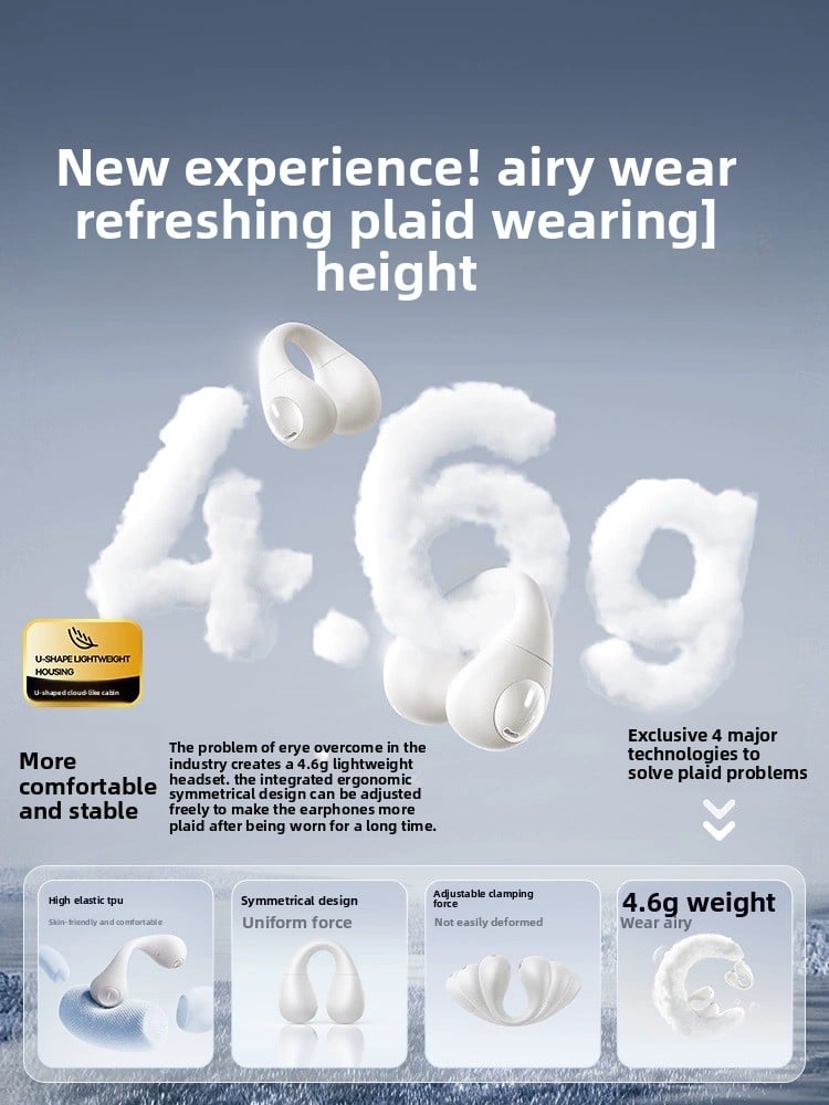 Over-ear running sports headphones