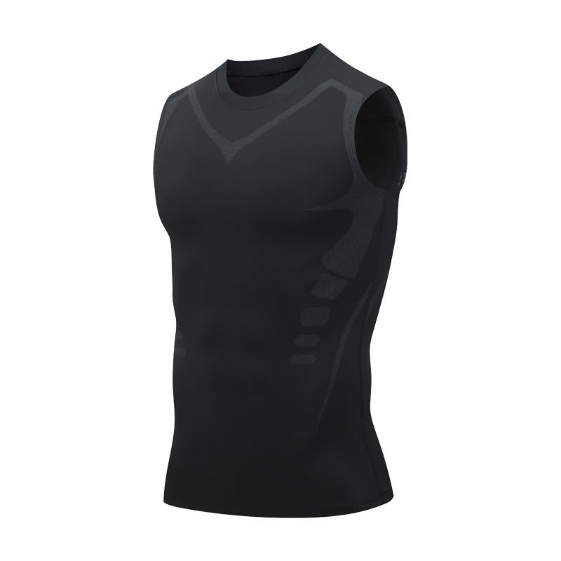 Men's Quick-Dry Fitness Vest for Running & Gym