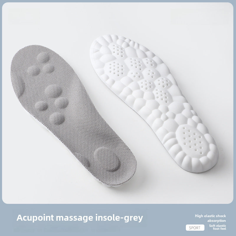 Antibacterial and deodorizing sports insoles