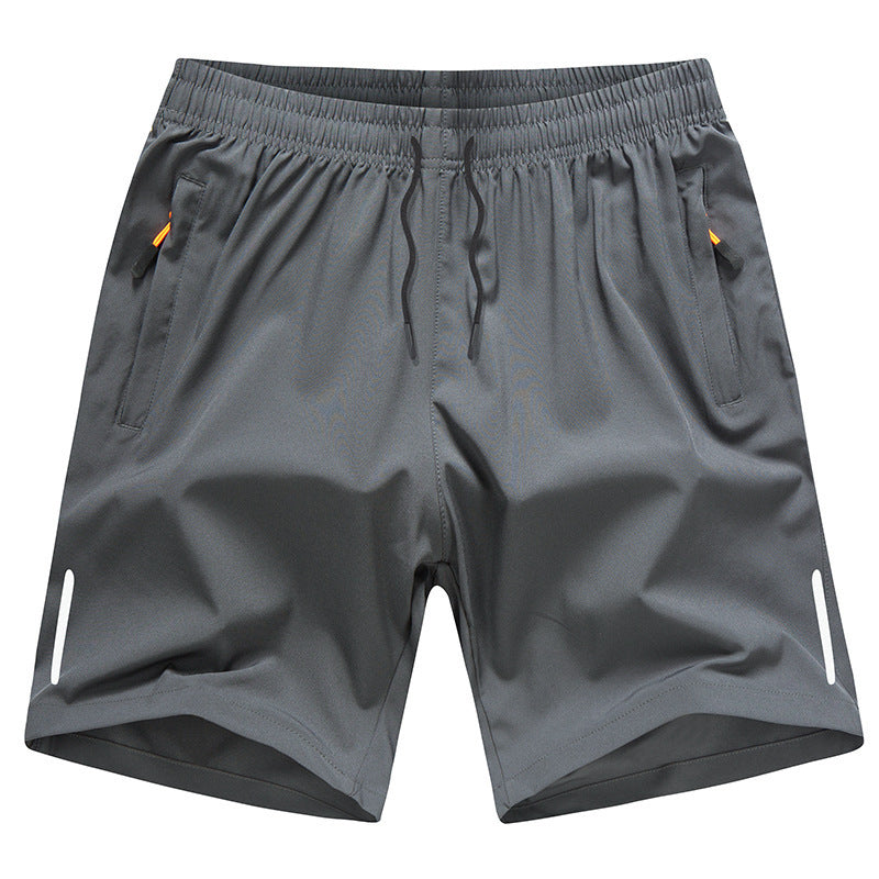 Comfortable, breathable, quick-drying ice silk sports shorts