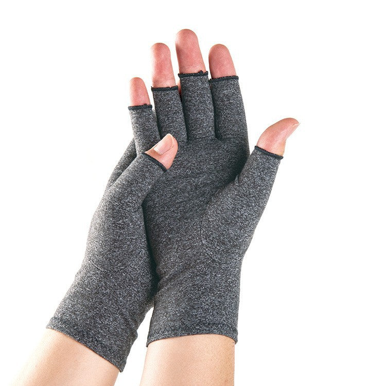 Half-Finger Joint Sports Pressure Fingerless Gloves Half-Finger Rehabilitation Training Leaky Finger Factory Wholesale