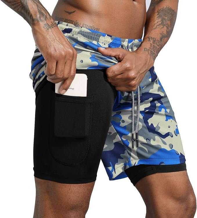 Breathable and quick-drying sports shorts