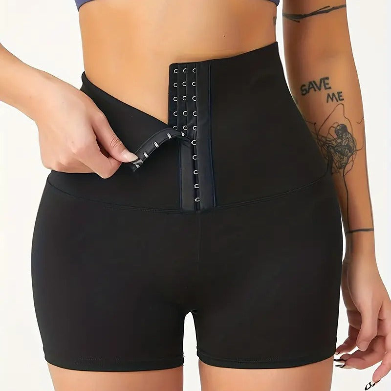 High-waisted sports shaping pants