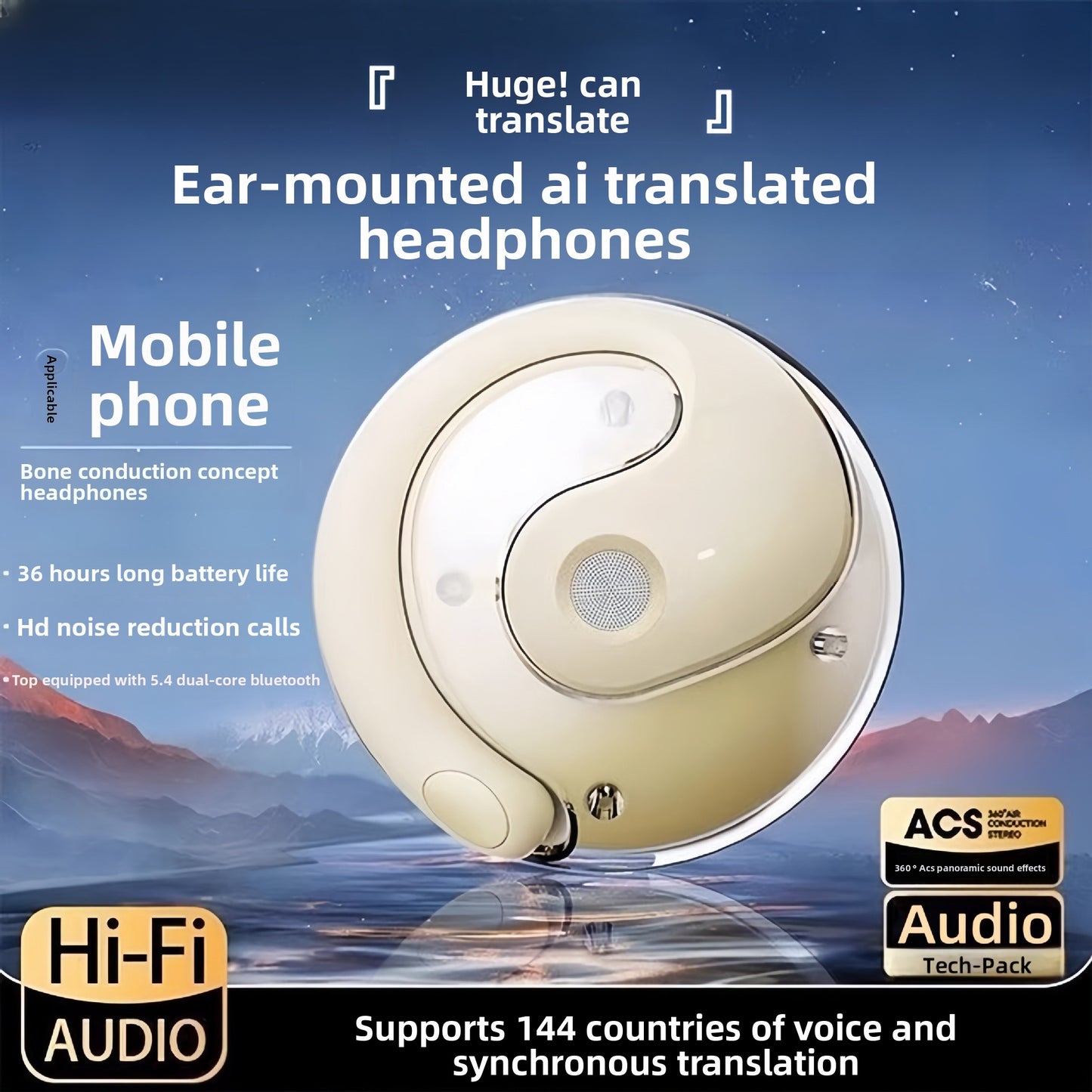 Over-Ear Non-In-Ear Sports Long Battery Life Factory