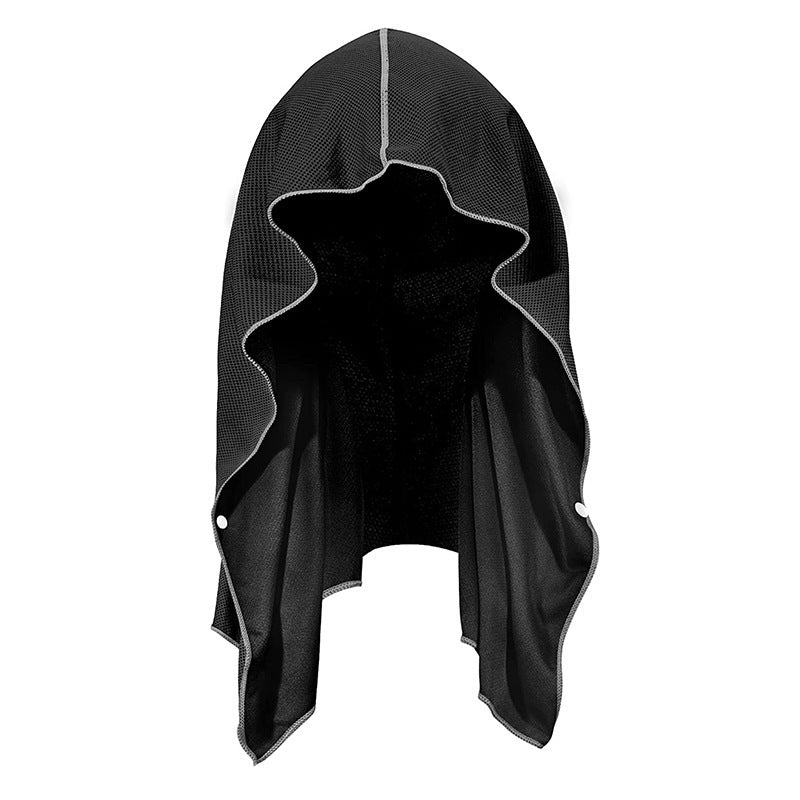 Cooling Sun Protection Sports Headwrap Buckle Quick Dry Outdoor Cooling Scarf Hooded Cover