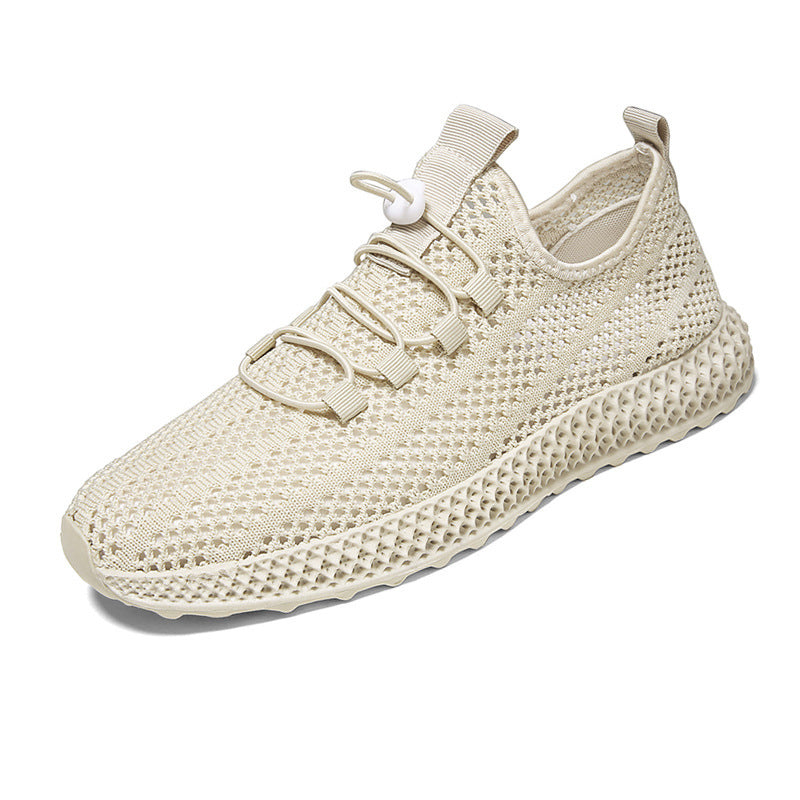 Hollow Breathable Fly Woven Mesh Casual Sports Shoes
