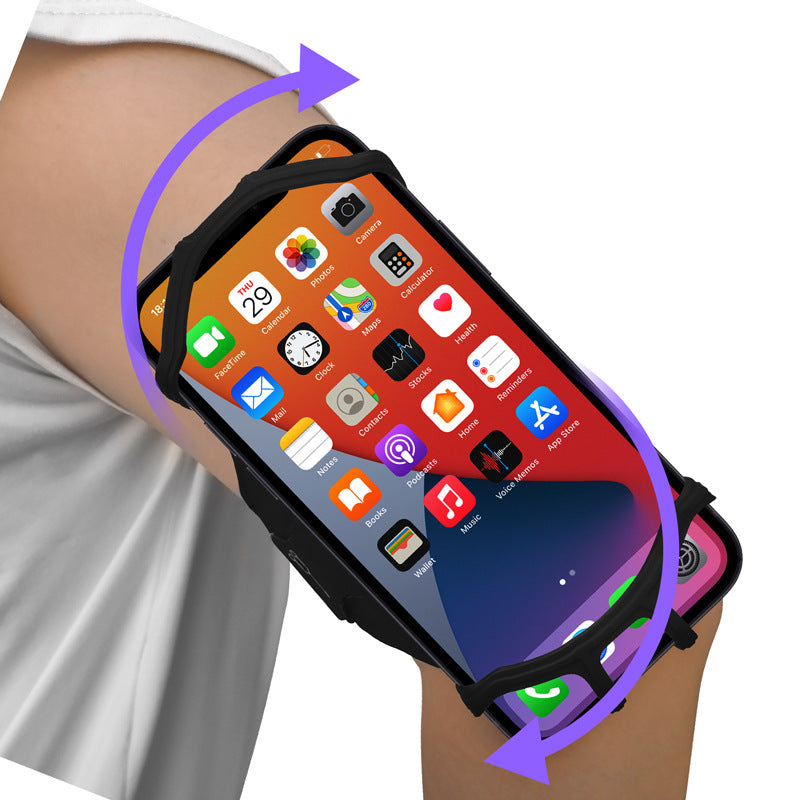 Adjustable Rotating Phone Arm Strap for Sports