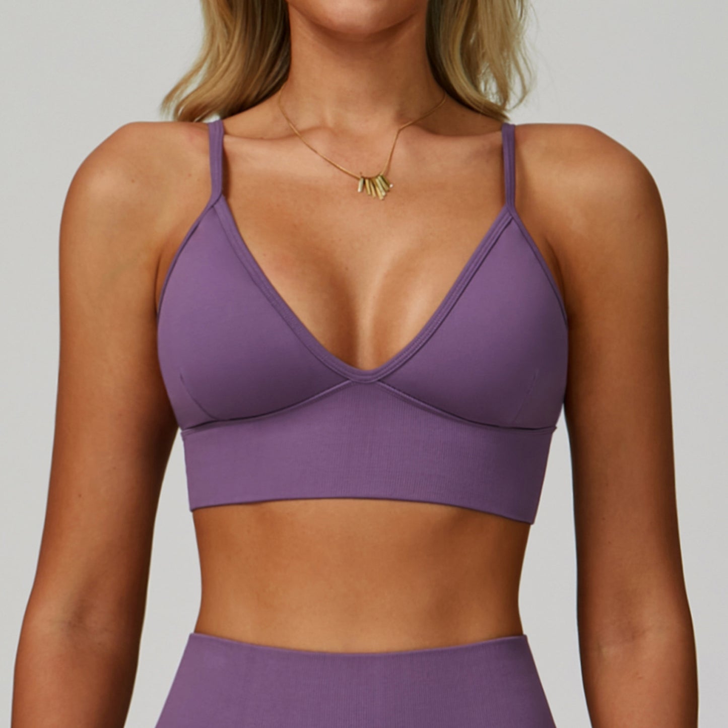 Seamless Quick-Dry Yoga Sports Bra