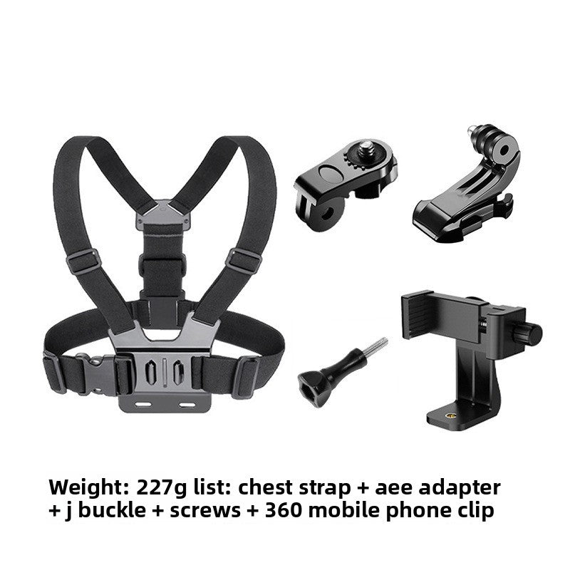 sports camera motorcycle riding chest strap